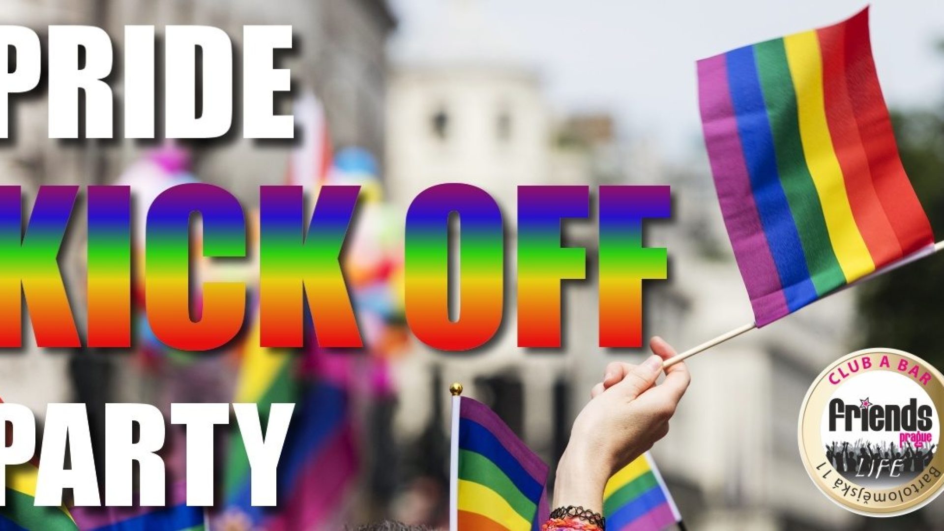 Zahajovací párty Prague Pride 2022 ve Friends